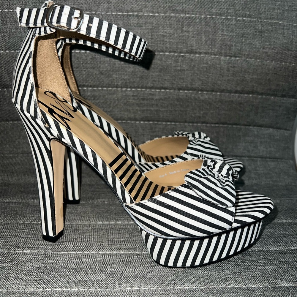 DV by Dolce Vita Striped Platform Heels